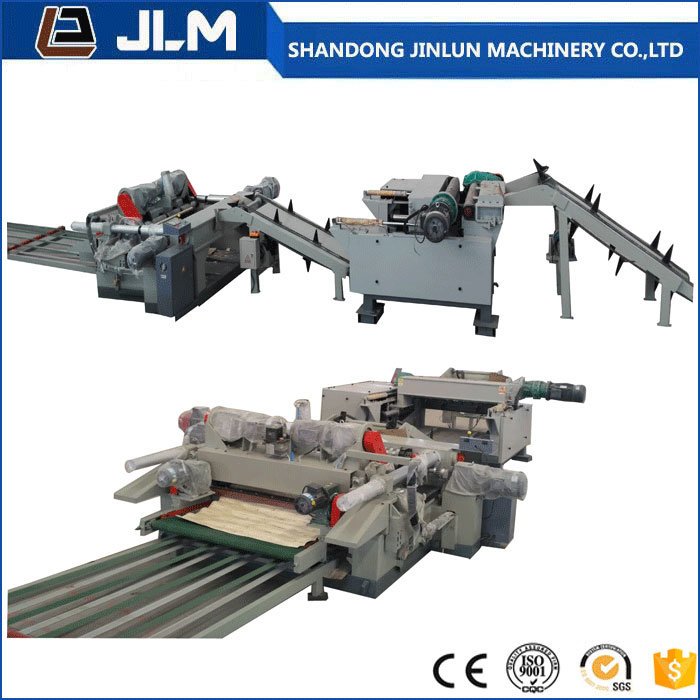 Automatic 4 Feet Plywood Core Veneer Production Line