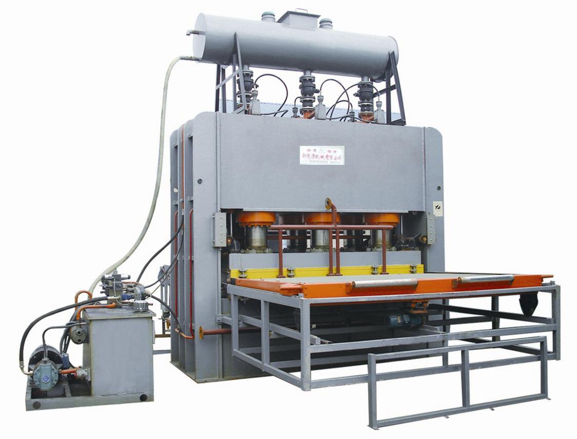 The CNC Control 4 Feet Short Cycle Hot Press Machine