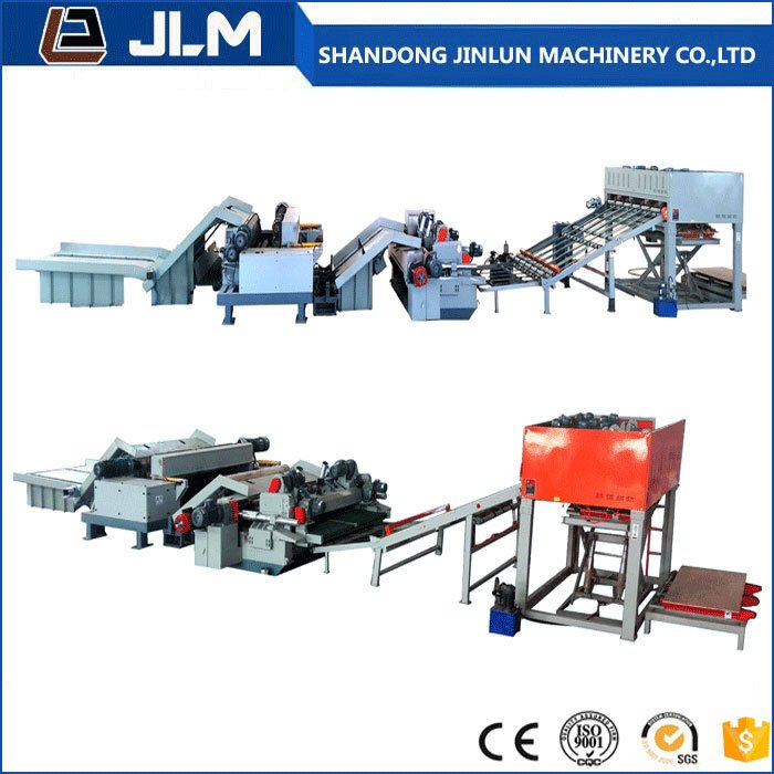 Core Veneer Peeling Line Wood Veneer Peeling Machine Line for Plywood