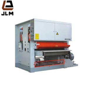 Jinlun High Rigidity woodworking double heads plywood wide belt sander/wood sanders