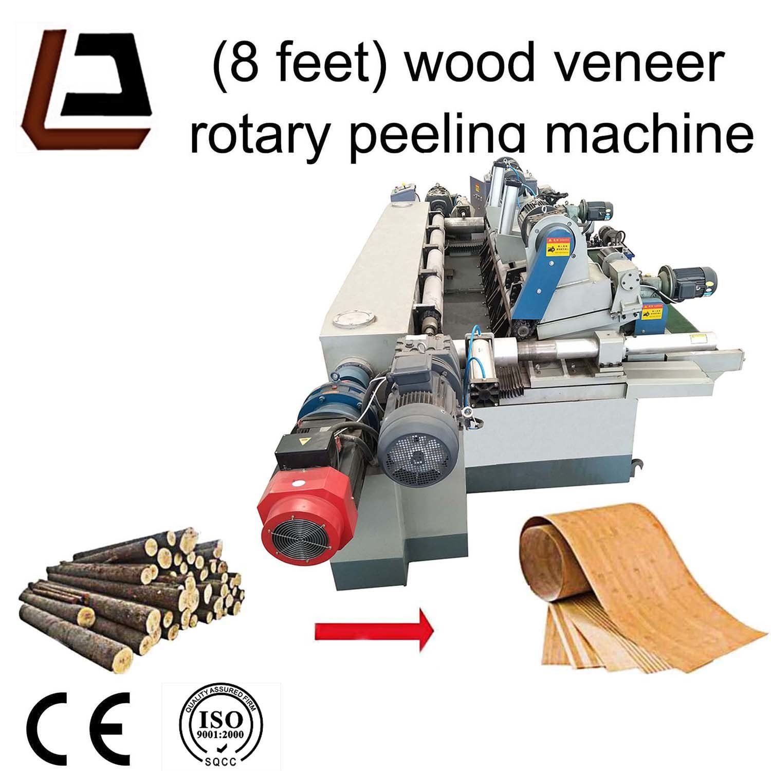 2600mm Log Veneer Peeling Machine for Plywood