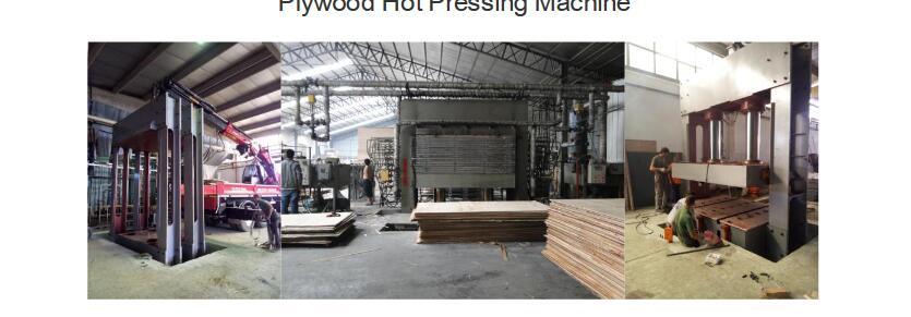 500 T 12 Layers Wood Hot Press Machine for Making Plywood