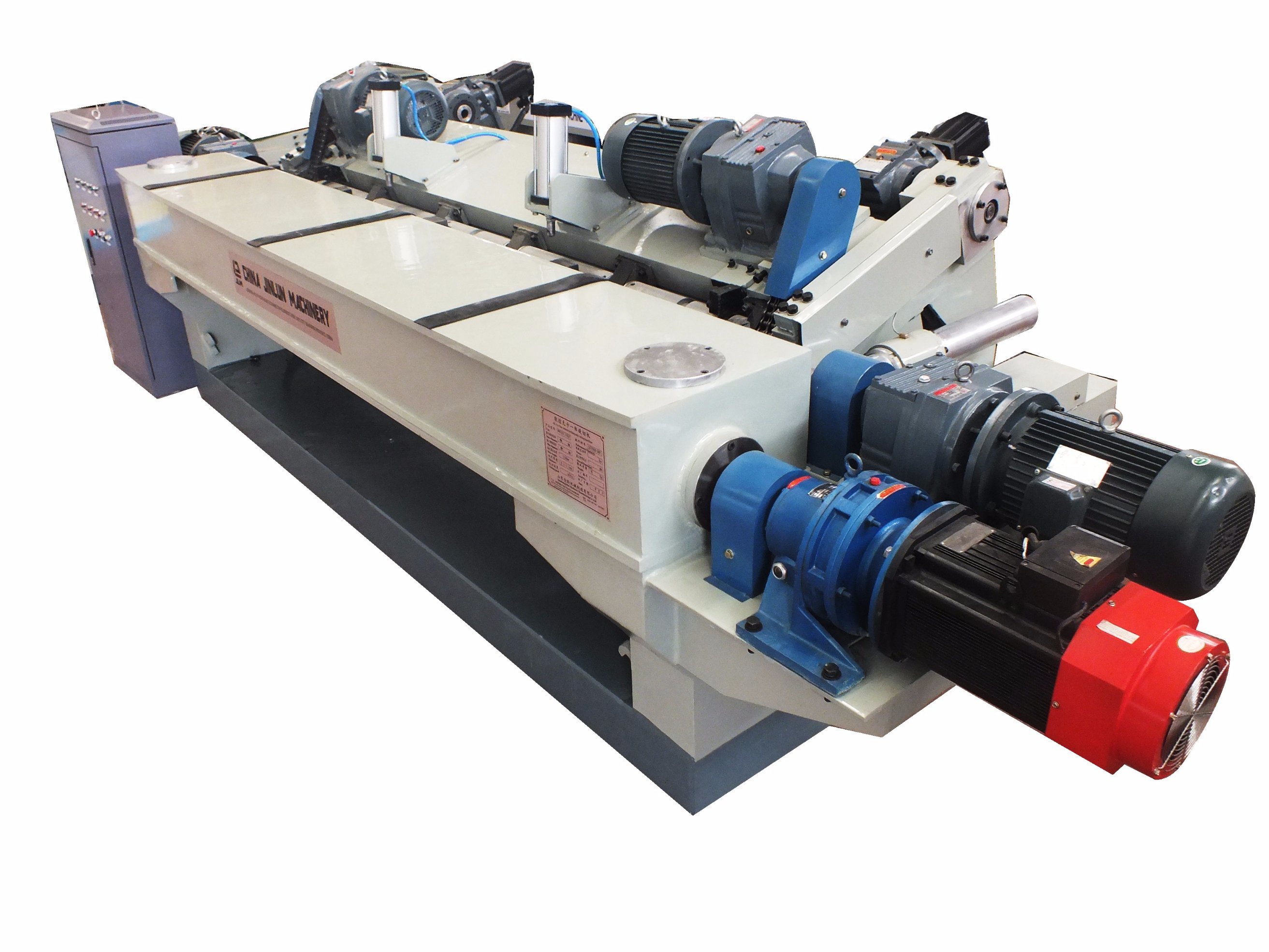 Shandong Jinlun 2600 mm Automatic Feeding Leading Brand Wood Log Veneer Peeling Machine for Plywood