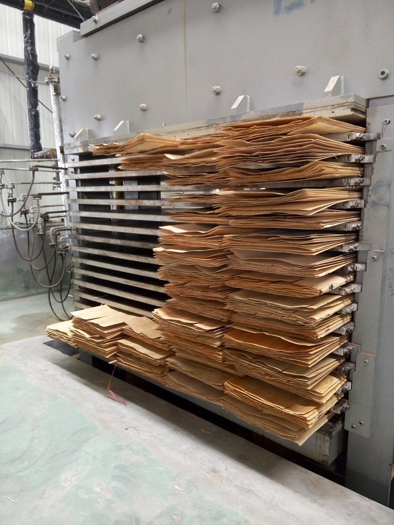 The 8 Feet Hot Air Wood Veneer Dryer Machine
